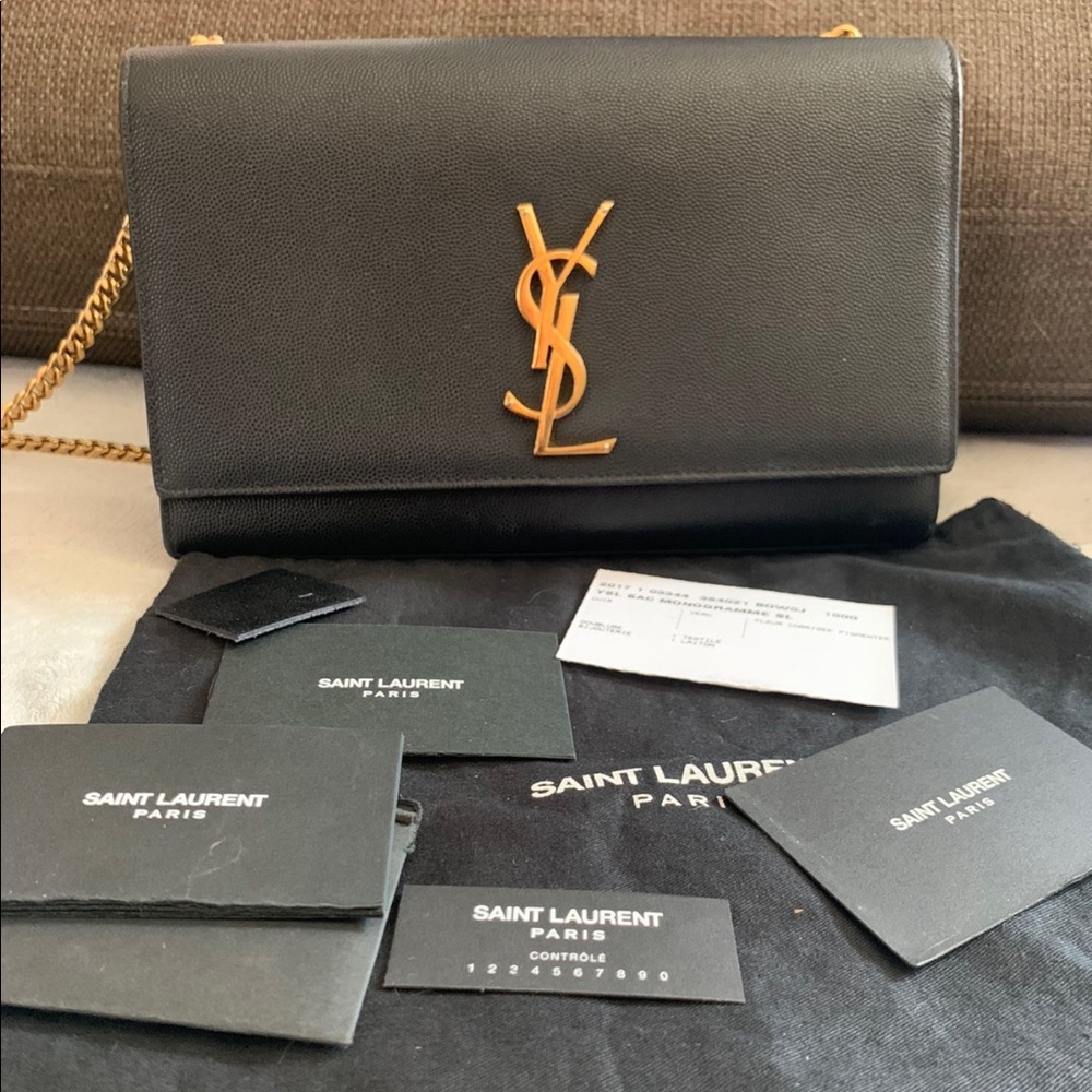 Authentic YSL Medium Kate Bag